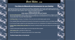 Desktop Screenshot of bestskins.com