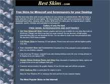Tablet Screenshot of bestskins.com